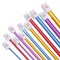 Crochet Hooks 11 Pack Diverse Size Assorted Color Tunisian Afghan Aluminum Knitting Needles Set (2mm to 8mm)